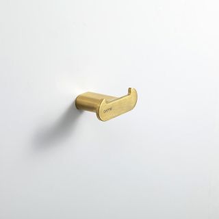 Крючок двойной Gappo G30905-23 золотой сатин